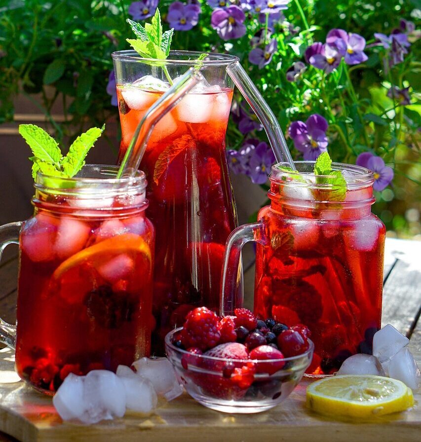 iced tea, beverages, nature