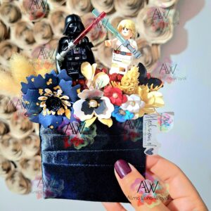 Pocket Boutonniere Luke Skywalker vs. Darth Vader