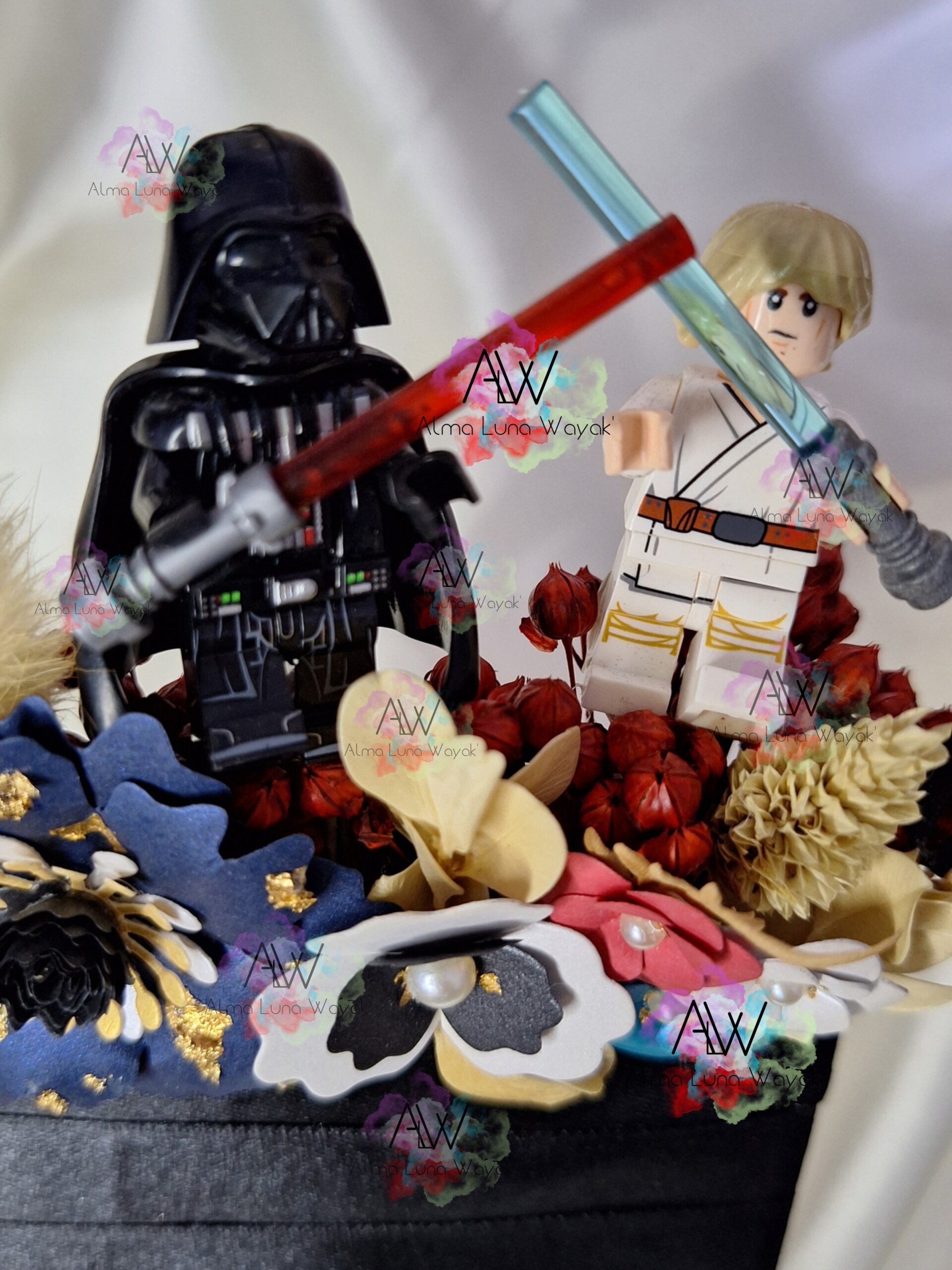Pocket Boutonniere Luke Skywalker vs. Darth Vader - Imagen 2