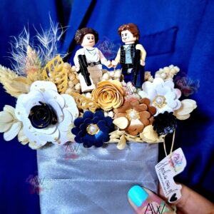 Pocket Boutonniere Princesa Leia ❤️ Han Solo